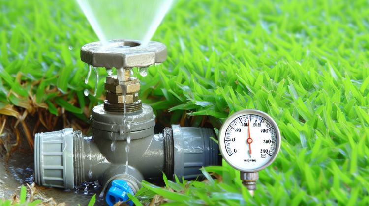 can a bad sprinkler valve cause low pressure