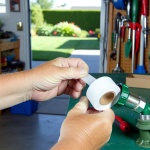 do you use teflon tape on sprinkler heads