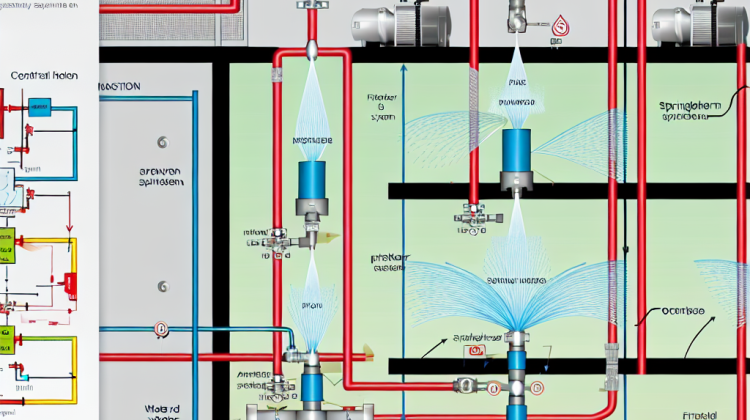 how does a dry fire sprinkler system work