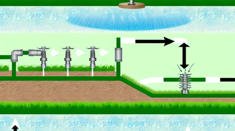 how does lawn sprinkler work