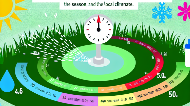 how long to let sprinkler run