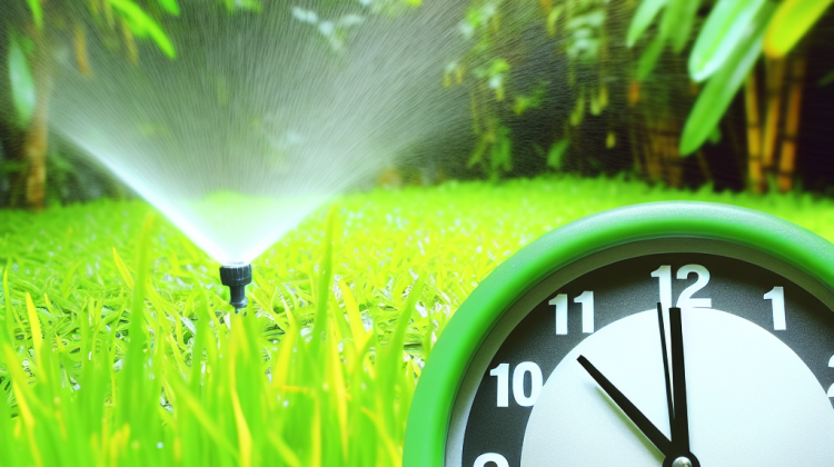 how long to water grass seed with sprinkler