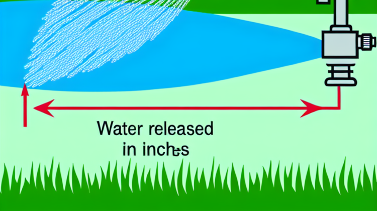 how many inches of water does a sprinkler put out