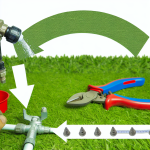 how to add a drip line to a sprinkler head