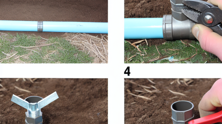 how to add a sprinkler head to poly pipe