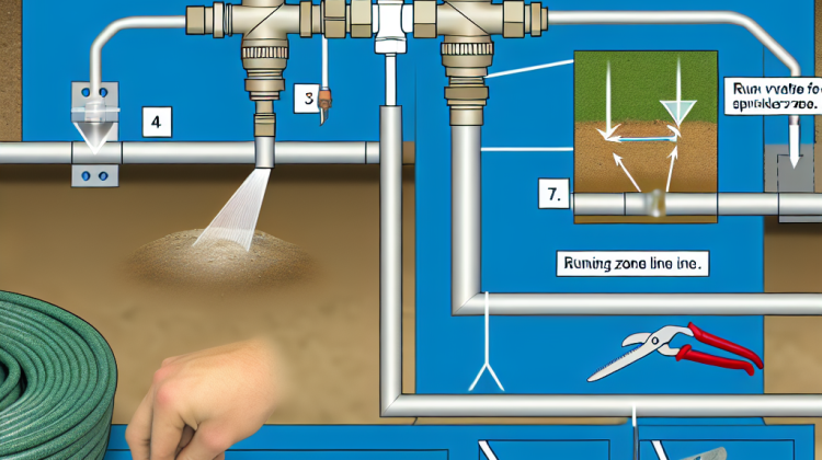 how to add a zone to an existing sprinkler system