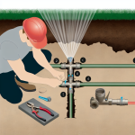 how to add another sprinkler head to a zone