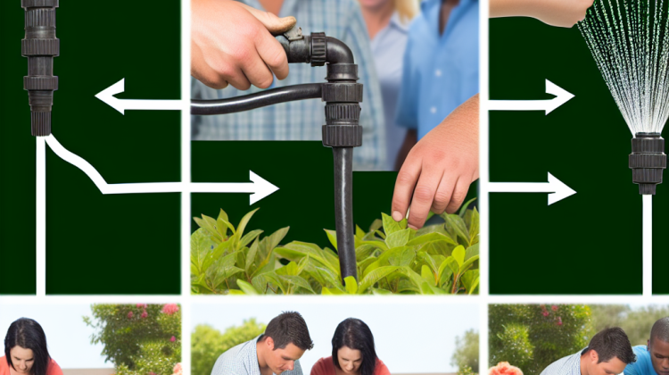 how to add drip irrigation to sprinkler system