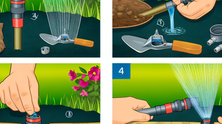 how to add sprinkler head to existing system