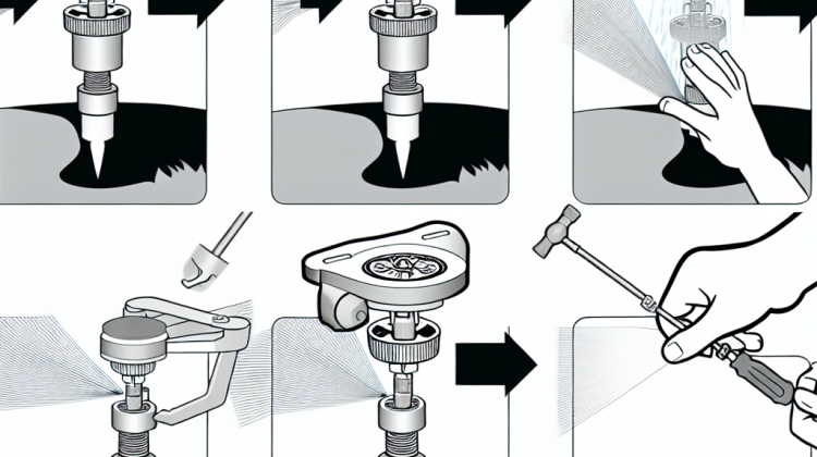 how to adjust rainbird 5000 sprinkler