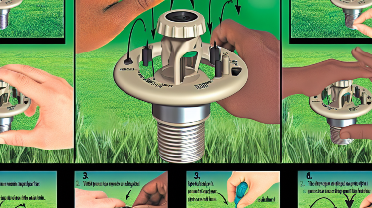 how to adjust rainbird rvan sprinkler heads