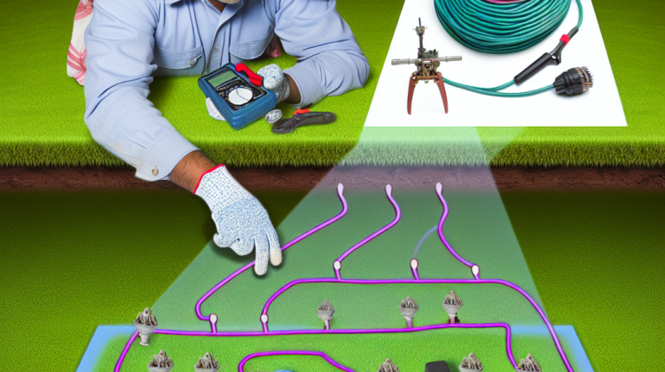 how to check sprinkler system wiring