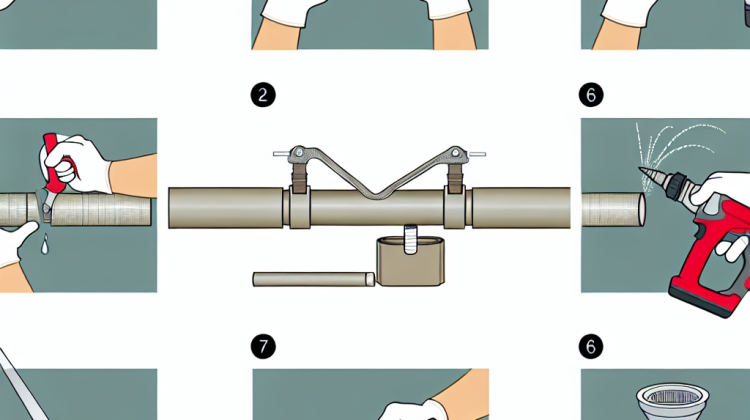 how to cut sprinkler riser