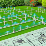 how to design a lawn sprinkler system