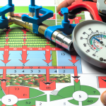 how to determine how many sprinkler heads per zone