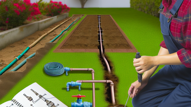 how to drain in ground sprinkler system