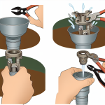 how to fix a pop up sprinkler head