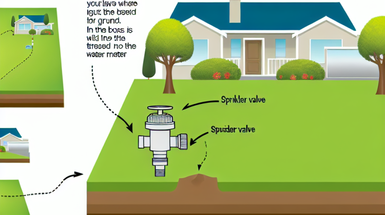 how to locate a sprinkler valve