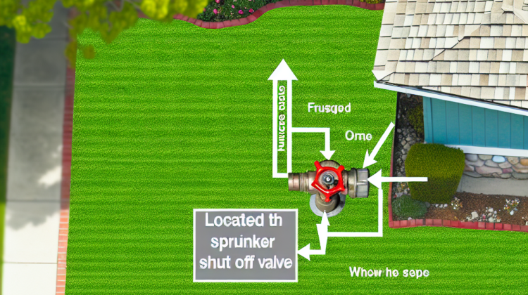 how to locate sprinkler shut off valve