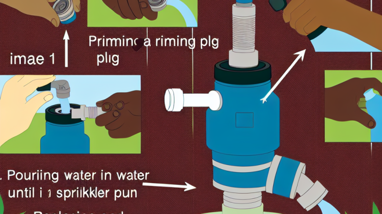 how to prime sprinkler pump