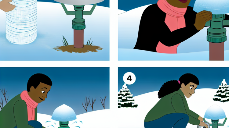 how to protect sprinkler heads from freezing