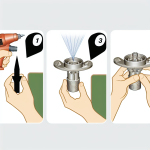 how to replace hunter sprinkler head nozzle