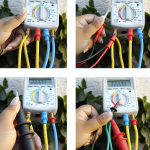 how to test sprinkler wire with multimeter