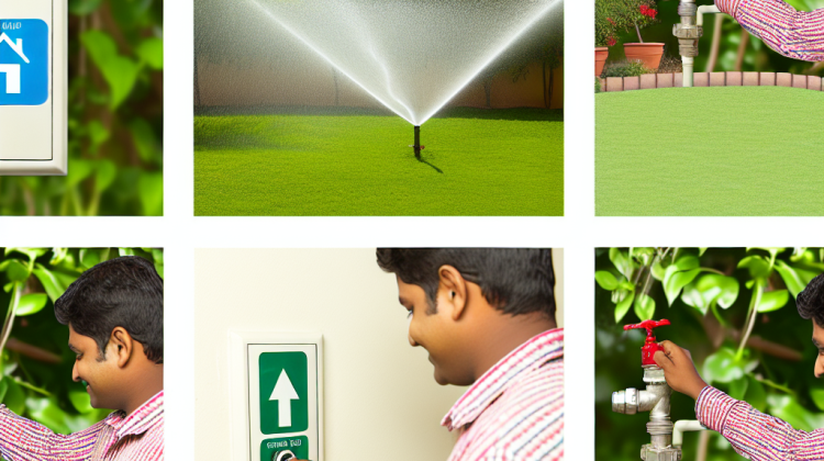 how to turn off and drain sprinkler system