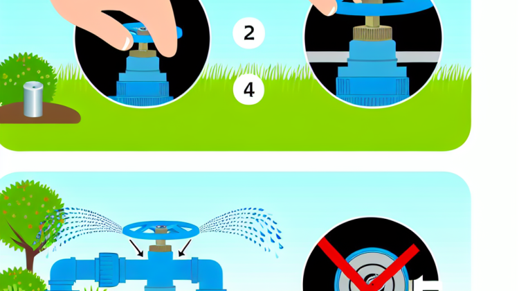 how to turn on sprinkler system with backflow preventer