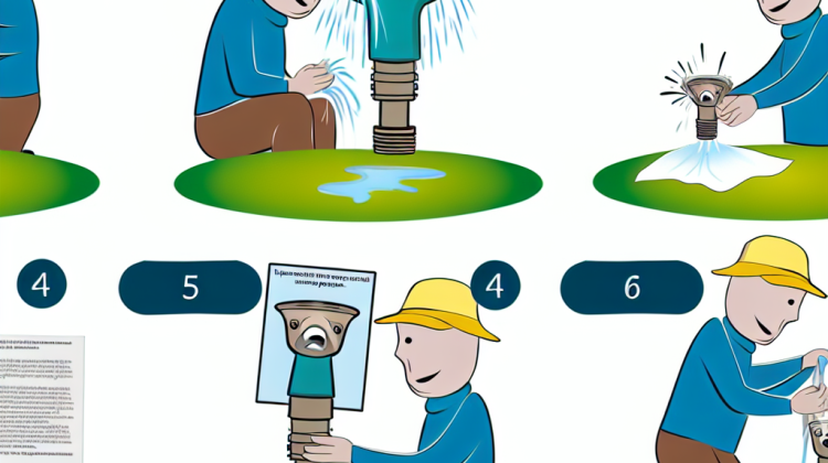 how to unclog a sprinkler head