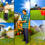 how to water grass without sprinkler system