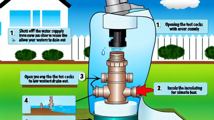 how to winterize sprinkler backflow preventer