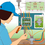 how to wire sprinkler valves rain bird