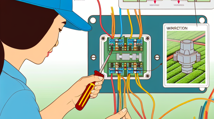 how to wire sprinkler valves rain bird